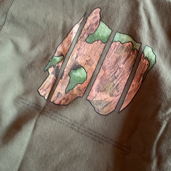 Green Men’s Hoodie - Picture 6 of 6